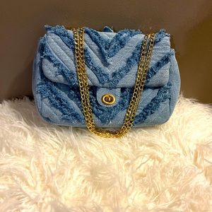 Beautiful Denim Purse 8x12